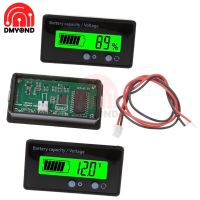 Hijau DC 6 V-73 V Kapasitas Baterai Indikator Meter Daya Baterai LED Digital Lithium Baterai Asam Timbal Umum meteran Listrik