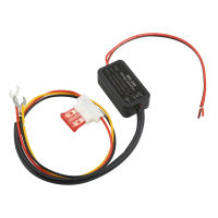 รถ LED DRL Controller Auto Daytime Running Light Relay Harness Dimmer Onoff Fog Light Controller เริ่มต้น12V-24V