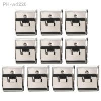 50PCS Replacement Stainless Steel Solar Panel Cable Clip Photovoltaic Cable Clamp