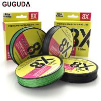 [A SELL Hot Sale]GUGUDA 4 /8Strands 150M 300M สายการประมงถักสายถัก PE ลอย Multifilament ตกปลาสายการประมง Stength สูง