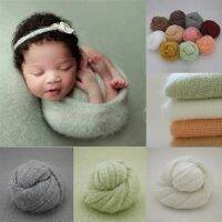 ☏ jfmkfmdm ❤️Newborn Fotografia Vestuário Mohair Envoltório Backdrop Baby Photo Props Acessórios Infantil Fundo Blanket