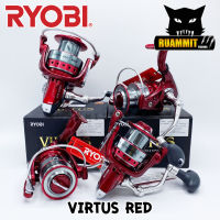 รอกสปินนิ่ง เรียวบิ RYOBI VIRTUS RED 1000/2000/3000/4000/5000/6000/8000 (สีแดง)