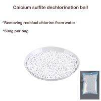 Caldwelllj 500g water purifier Calcium sulfite dechlorination ball Remove residual chlorine filter element Shower Aquarium material