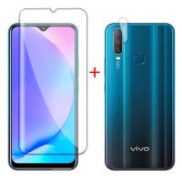 Vivoy17หน้าจอกระจกนิรภัยสำหรับ Vivo Y11 Y12 Y15 Y17 Y19 Y53 Y50 Y30 Y20i Y20 Y20s Y20sG Y76 Y72 Y52 Y33s Y31 Y21 Y15s Y12s Y15A Y12A Y3s Y1s S1 เลนส์กล้องถ่ายรูปกระจกนิรภัย HD ฟิล์มป้องกันม