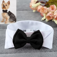 1PC Pet Puppy Dogs Adjustable Bow Tie Collar Necktie Bowknot Bowtie Holiday Wedding Decoration Essories New