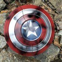 The 1:1 Super Hero Weapon Shield Full Metal Round Shield Weapon Halloween Superhero Cosplay Prop Kids Gift Decoration