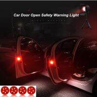 ﹉☜☊ 4pcs/set 5 LEDs Led Open Door Crash Warning Lamp Wireless Magnetic Sensor Stop Lamp Safety Lamp Alarm lamp