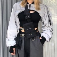 Tide Cool Couple Chest Bag Waist Pack Vest Streetwear Bag Street Chest Bag Casual Shoulder Messenger Bag