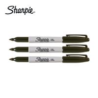 Sharpie ปากกาเคมี ปากกา Permanent ชาร์ปี้ Fine 1.0mm - สีดำ (แพ็ค 3 ด้าม)