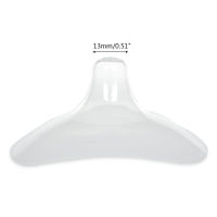 FL 1 Pair Silicone Shield Ultra-thin Nursing Shell Maternity Silica Baby Breast Milk Feeding Cover