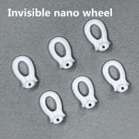 ♞✺☫ 10 pccs Invisible Nano Wheel Curtain Pulley Nano Rail Suspension Wheel Slide Rail Walking Wheel Roller Curtain Accessories