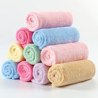 Curbblan Child Square Towel Pure Face Towels Children Soft Handkerchief For Boys Girl Super Water Absorption 30x30cm In Stock