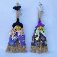 [Free ship] Broom Up Witch Trumpet Decoration