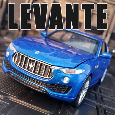 New Diecast Toys Car 1:32 Maserati Levante Alloy Simulation Model Car Birthday Gifts for Kids Metal Vehicles Collection Children