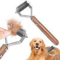 【FCL】ஐ☽ Dog Comb Removers Knot Cutter Hair Grooming Dogs Cats With Handle Trimmer Accessoires