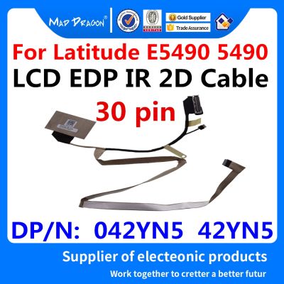 brand new new original Laptop LCD LVDS Cable LCD EDP IR 2D Cable For Dell Latitude E5490 5490 DDM70 042YN5 42YN5 DC02C00GK00 DP/N: 042YN5