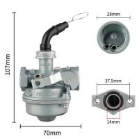 เอ็นไอไอ PZ14คาร์บูเรเตอร์18มม. 50CC 100CC 2T 4T Gy6คาร์บูเรเตอร์สำหรับฮอนด้ามินิสกู๊ตเตอร์อุปกรณ์มอเตอร์ไซค์