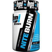 BPI Sports Nite burn  Fat Burner – Sleeping pill – Keto-Friendly – Weight Loss Burn Fat Relaxation Boost Metabolism 30 servings – 640mg คีโต ลดน้ำหนัก ลดไขมัน ช่วยการนอนหลับ เผาผลาญไขมัน