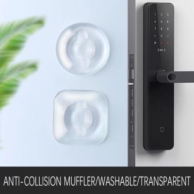 No Trace Silicone Anti Collision Sticker Door Handle Anti Collision Pad Wall Mute Sticker Nano Glue Pad
