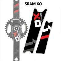 Sram สติ๊กเกอร์ป้องกันขาจานจักรยาน X0อุปกรณ์จักรยาน Mtb รูปลอกจักรยานไวนิลกันน้ำรูปลอกป้องกันแสงแดด