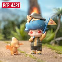POPMART DIMOO Jurassic World Series Cute Anime Figure Gift Blind Box Toys Model Confirm Style Surprise Box
