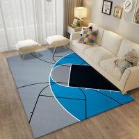 Basketball Carpet Modern Living Room Children 3D Sport Print Area Rug Large For Kids Bedroom Toilet Mat Nordic Style Home Decor