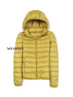 ZZOOI 2022 Spring Autumn Women Ultralight Thin Down Jacket White Duck Down Hooded Jackets Warm Winter Coat Female Portable Outwear