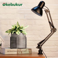 OKEBUKUR TABLE LAMP 800X CLIP 2in1 โคมไฟหนีบโต๊ะ โคมไฟตั้งโต๊ะ ปรับระดับได้รอบทิศทาง