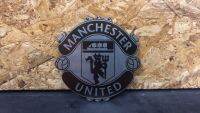 - ตรา โลโก้ สโมสร แมนยู ( Man u FC ) - งานสแตนเลสมาร์คเลเซอร์ - ติดตกแต่งรถ หลังเคสโทรศัพท์ อื่นๆ