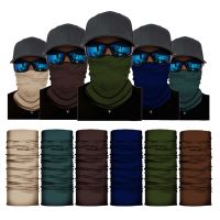 【CC】 Bandana Man Balaclava on Neck Warmer Outdoor Cycling Motorcycle Windproof Camouflage Face Scarf UV Shield