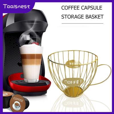 Toolsnest ที่ใส่ตะกร้าใส่ของชงกาแฟ,ที่จัดเก็บแก้วมักเหล็กที่แขวนสิ่งของถ้วยกาแฟสำเร็จรูปแก้วถ้วยกาแฟสำเร็จรูปสำหรับบาร์กาแฟ