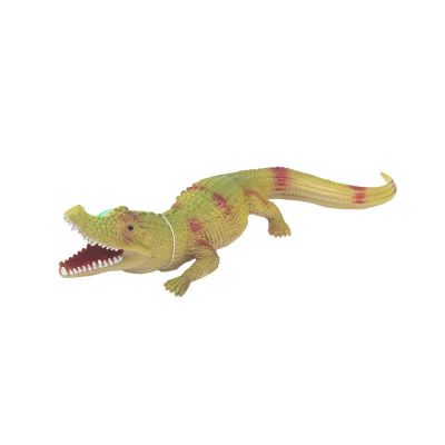 Simulation model of toy crocodile Marine animals childrens early education cognitive talking toys props place adorn holiday gift