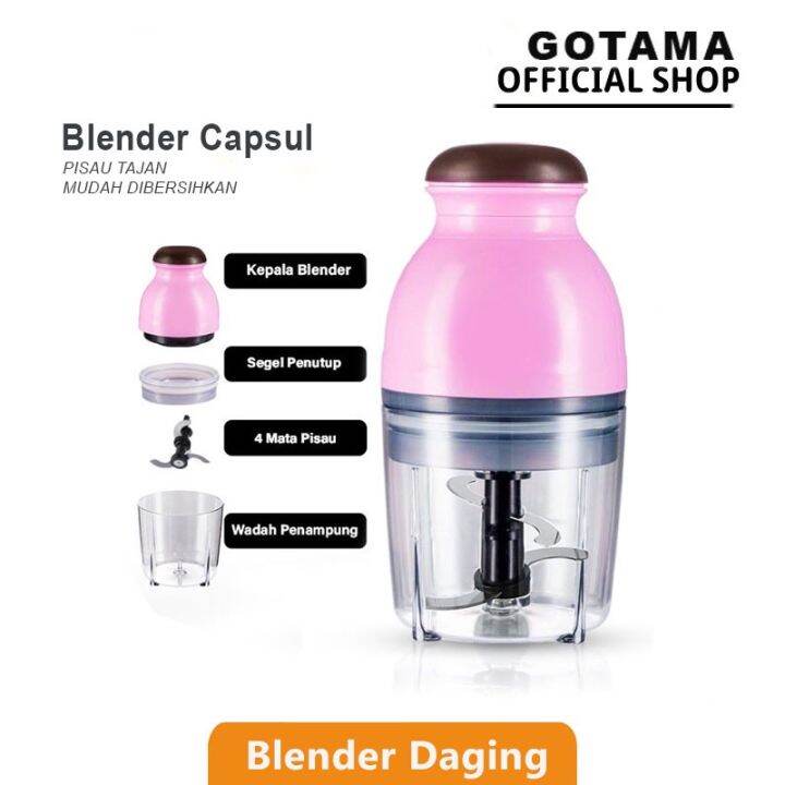 Blender Portable mini Kapsul cutter Quatre /Blender Multifungsi