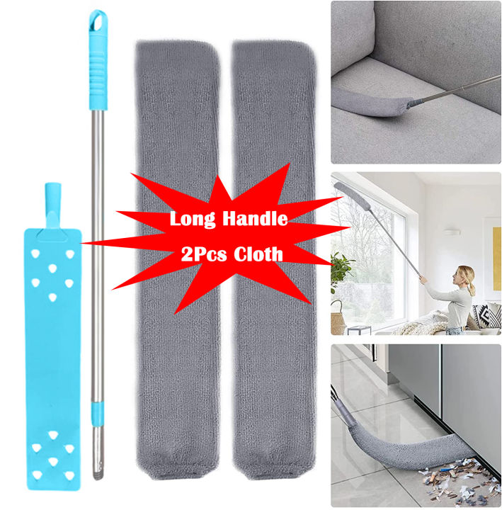 Long Handle Mop Bedside Dust Brush Detachable Cleaning Duster Gap