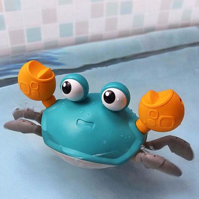 MARQUE Shower Classic Toy Electronic toy Big Crab Swimming Pool Clockwork Toys Children Water Toys Bathing Toys Water Game Baby Bath Toys Crab Wind-up