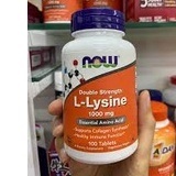 Viên Ngừa Mụn Ngoài Da, Mụn Do Nội Tiết Tố NOW L-Lysine