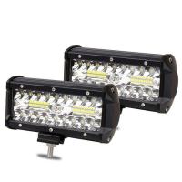 บาร์พ็อดรถบรรทุกมีไฟ Led ขนาด7นิ้ว1200W ไฟ Atv Offroad ขับลวดไฟตัดหมอก