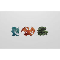 Bandai Pokemon Playmat Venusaur Blastoise Pad Mousepad Table Card Game Party Entertainment Desk Mat Toy Accessories