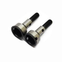 2pcs Steel Front Swing Shaft Hub Outer Shaft Joint for 1/10 Sakura D4 RWD AWD Drift Car SAK-D427B