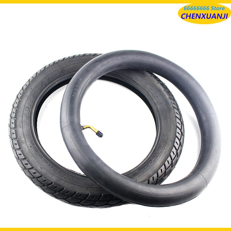 14x2.125/2.50 E-Bike Rubber Inner Tube Wheel Tire Tyre For Electric Scooter Part 