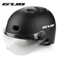 GUB Bike Helmet Windproof Glasses Outdoor Sports Safe Helmet Effective Protect Men Women Riding Safety Integrated Molding Cap