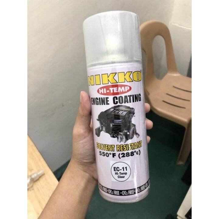 HITEMP. ENGINE COATING CLEAR PAINT Lazada PH