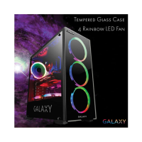 ATX CASE (NP) ITSONAS GALAXY RAINBOW (BLACK)