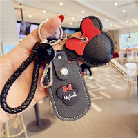 Mouse Keychain Girls Toys Pendant Keychain Cartoon MickeyCard Holder Keychains On Backpack Children Gifts