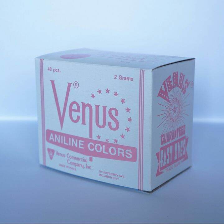 ¤ Venus Dye / Aniline Colors / Fabric Dye / Jobos Lazada PH