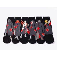 Personalized anime print socks fashion funny novelty cartoon men women sock comfort happy colorful stitching cotton Naruto socks