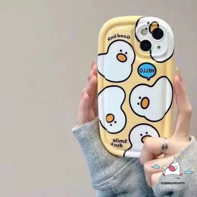 เคสสำหรับ Vivo Y15s Y02 Y20 Y11 Y35 Y15A Y17 Y21 Y16 V25E Y02S Y22 Y01เคส Tpu Y15 Y22s Y33s Y91 Y93 Y12 Y12i Y91C Y20s กรัม Y30การ์ตูนเป็ดน่ารักเบาะลมกันกระแทกนุ่ม