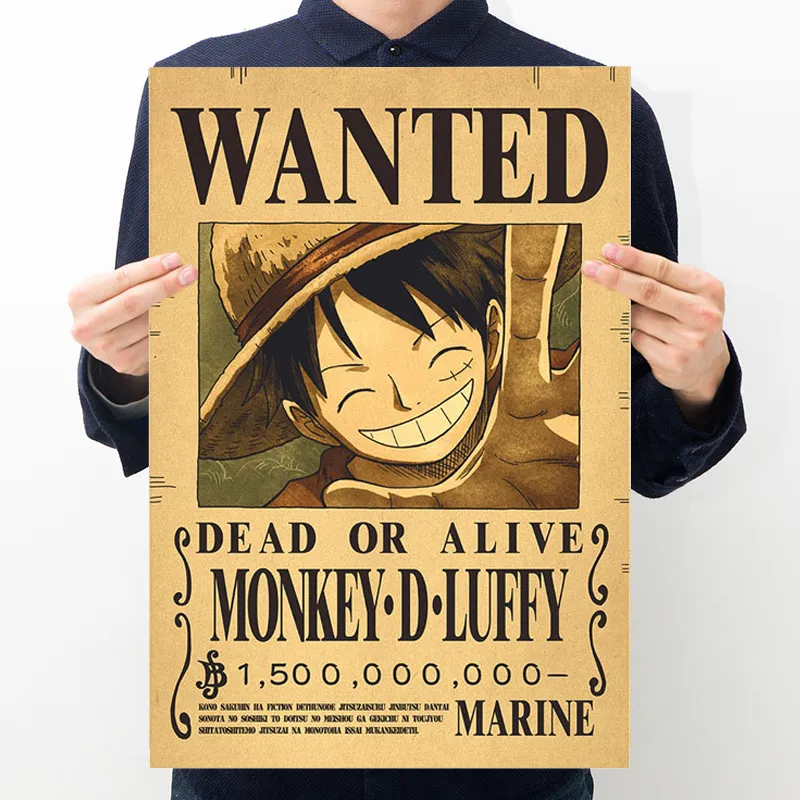 16pcs A4 Size Updated Wanted Bounty Wall Poster (One Piece Anime) Pirate  crew Wanted Poster Set - One Piece Poster |