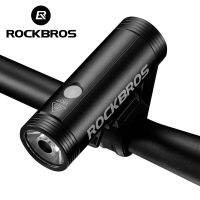 ROCKBROS ไฟหน้า LED แบบชาร์จ USB ไฟหน้า