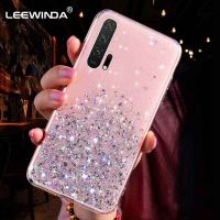 สำหรับ Huawei P20 Pro P20  Li te/Nova 3E P30 Pro P30 Li te/Nova 4E P40 Pro Plus P50 Pro Case, Luxury Bling Glitter TPU ปกหลังโปร่งใส